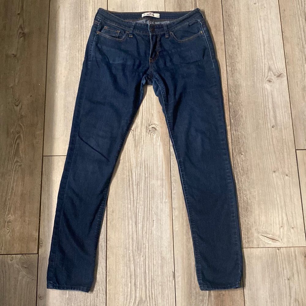 Hollister Jeans Dark Washed Skinny Jeans Size W 27 L 29